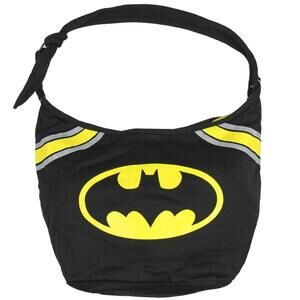 3321 DC Comics Batman Logo Junior's Hobo Bag Purse